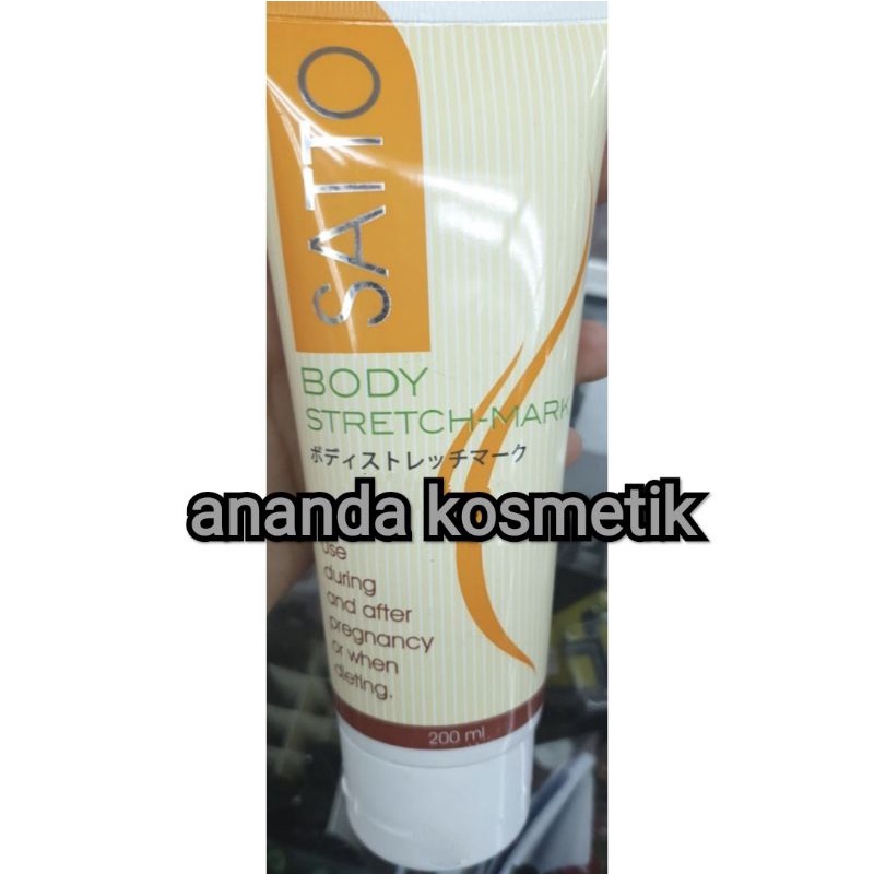 SATTO BODY STRECTH MARK 200ML