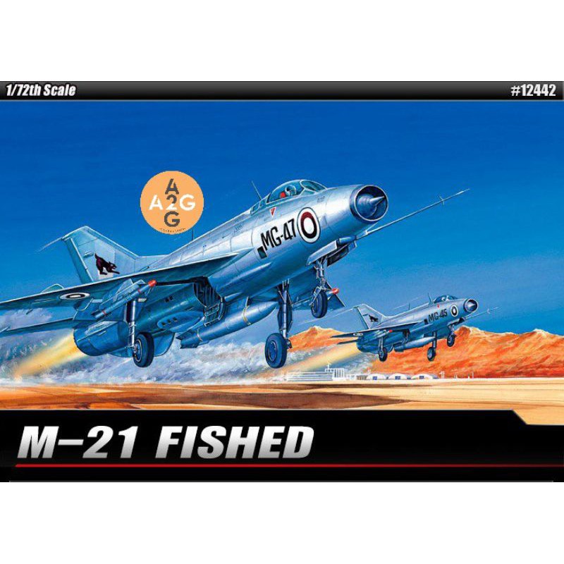 Model kit Academy 1 72 MIG 21 FISHBED