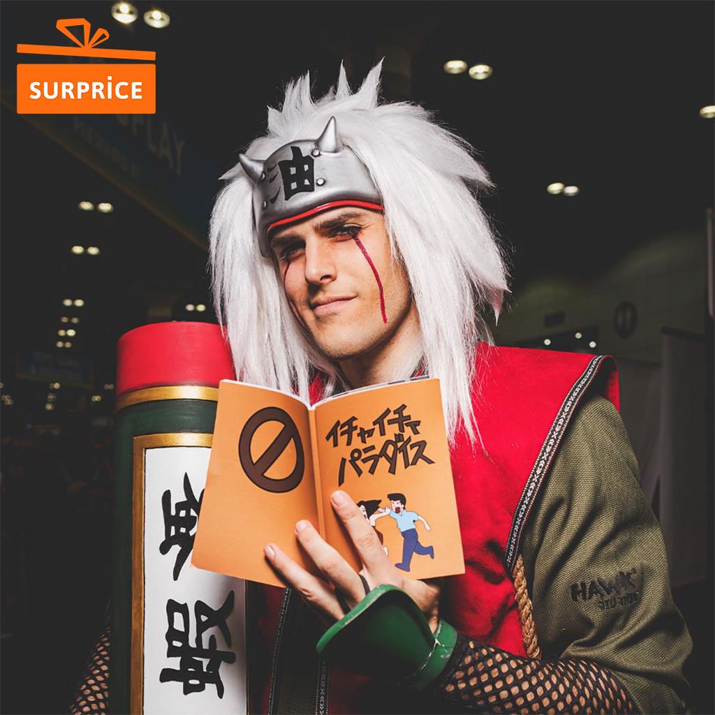 Surprice Ikat Kepala Jiraya / Headband Naruto / Ikat Kepala Naruto