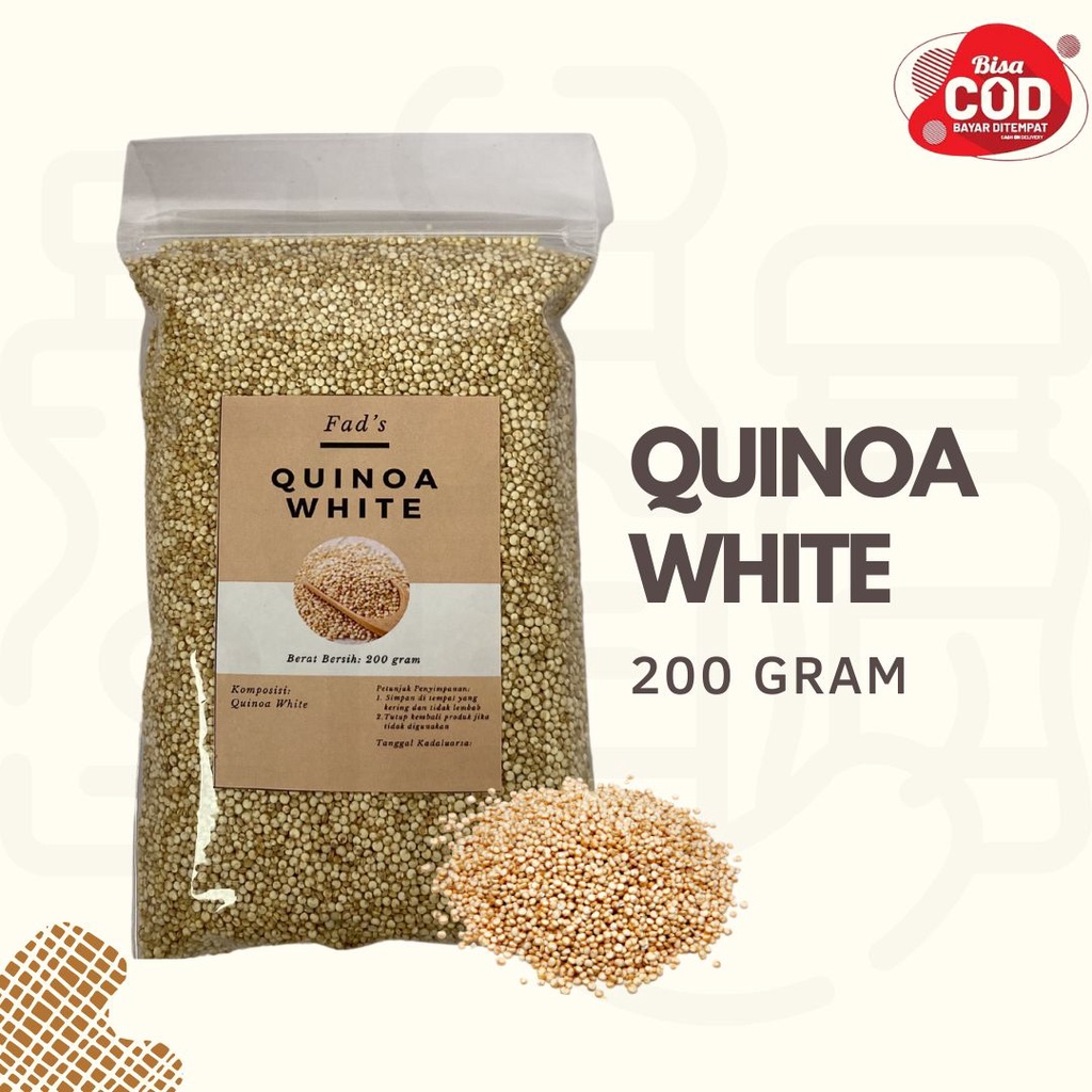 White Quinoa 200gr - Tricolor Quinoa 200gr - Quinoa Tricolor 200gr