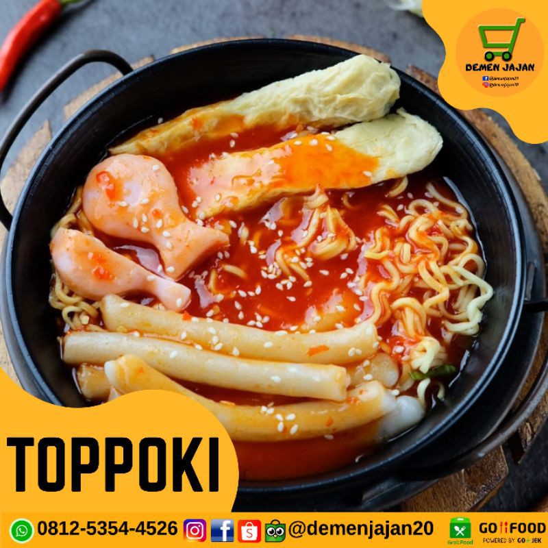 

[PROMO]TERMURAH MASTER TOPPOKI JAJANAN KOREA