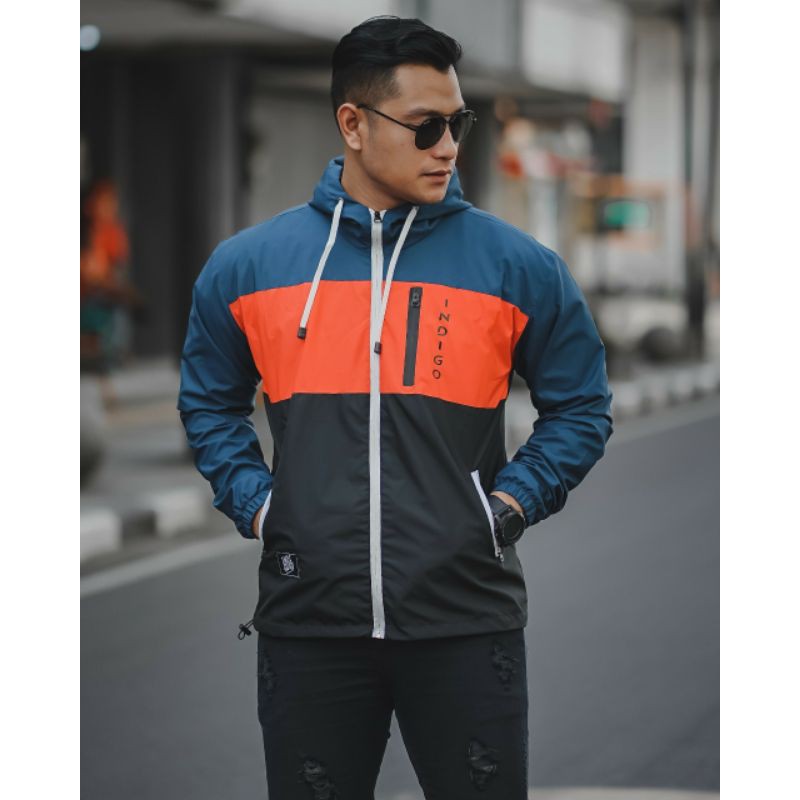 Jaket Windbreaker Waterproof / Jaket Anti air / Bomber Hujan