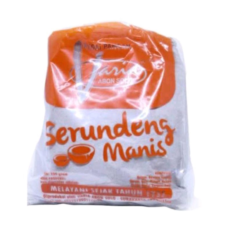 

SRUNDENG VARIA SOLO ORIGINAL/MANIS 250gr KHAS SOLO