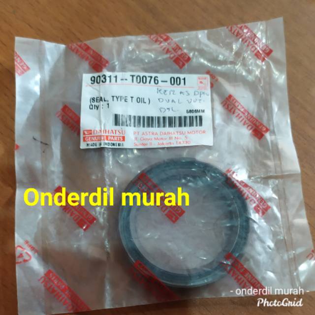 Seal kruk as depan grand avanza-great xenia 2015-UP ORIGINAL