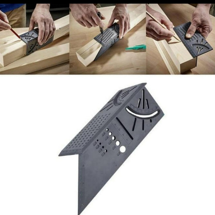 

Promo Bulan Ini Marking Ruler 3D Miter Angle Penggaris Segitiga Speed Square Rafter Berkualitas