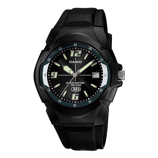 JAM TANGAN CASIO MW-600F-1A ORIGINAL - MW600F HITAM