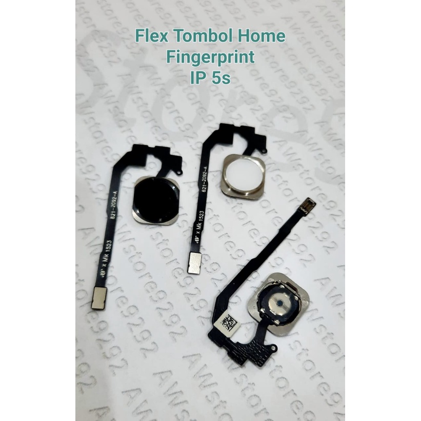 Flexible fleksibel fingerprint Flex Tombol Home IP 5s IP5s IPH 5s