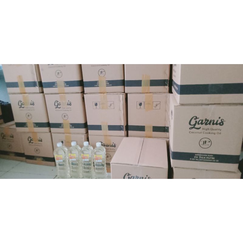 

Minyak Goreng Kelapa Garnis kemasan kardus(16lt)