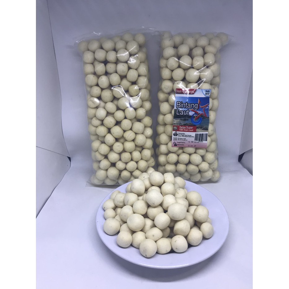 Jual Getas Cap Bintang Laut Krupuk Ikan Khas Bangka Dari Toko LCK 