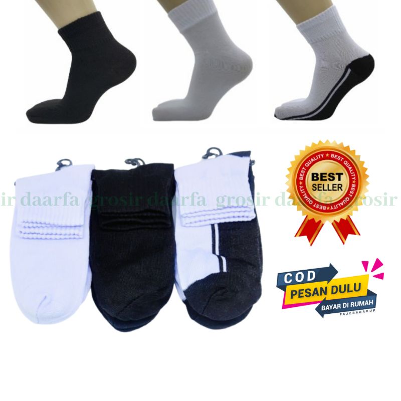 KAOS KAKI PENDEK 3/4 ALL SIZE