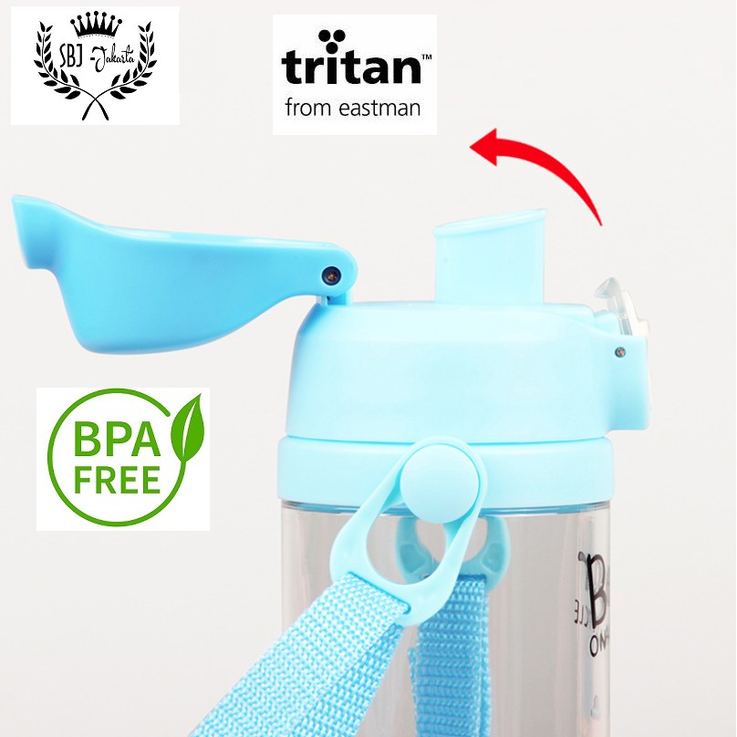 BOTOL MINUM DILLER DIYI TERMOS PLASTIK ANAK TRITAN 100% BPA FREE 550 ML