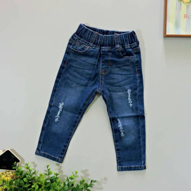 DL80 - CELANA ANAK IMPORT GUESS RIPPED JEANS (IMPORT)