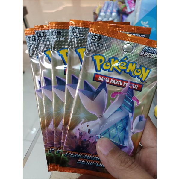 Kartu Pokemon Tcg Booster Pack Indonesia (100% Original)