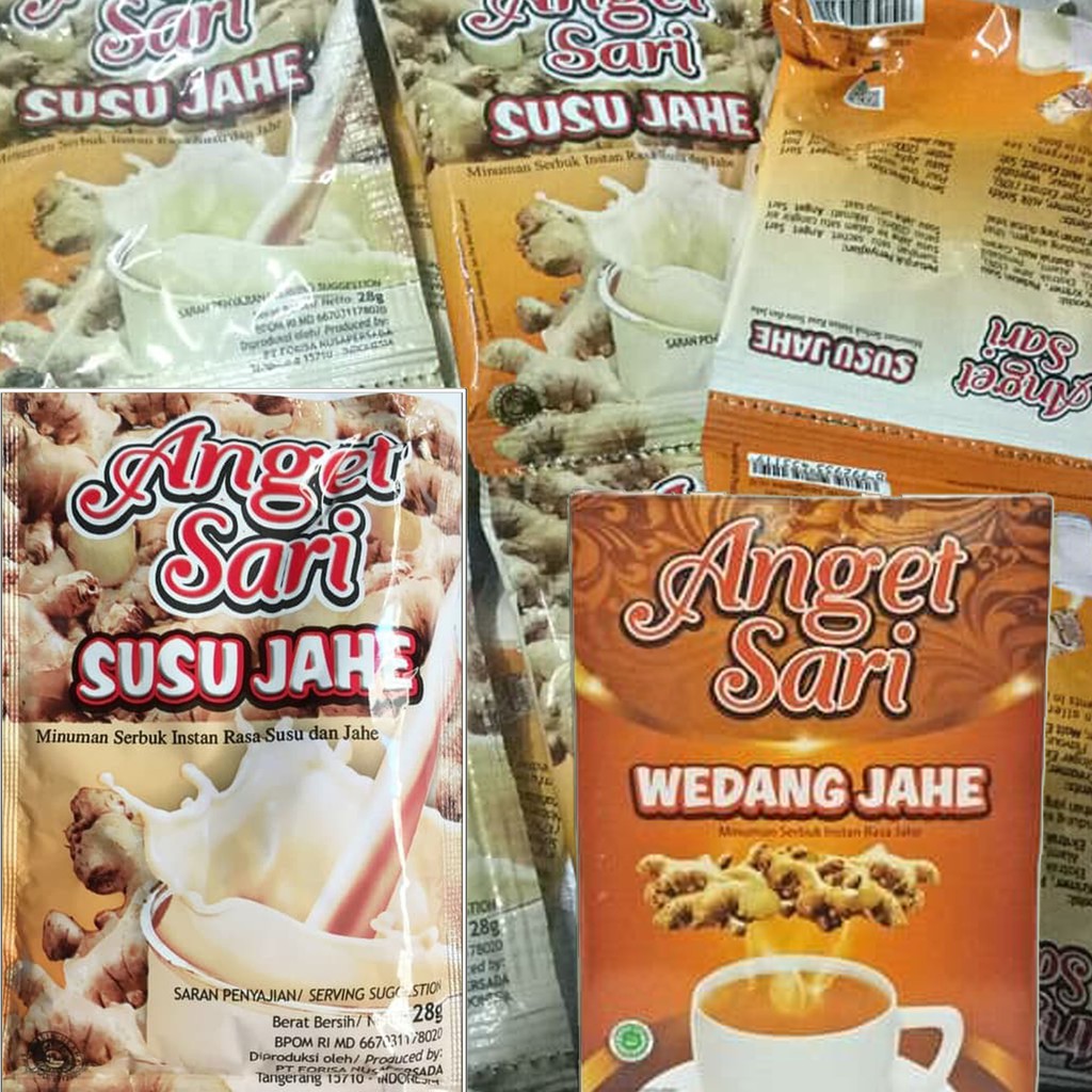 

minuman Anget sari susu jahe / wedang jahe renceng isi 10