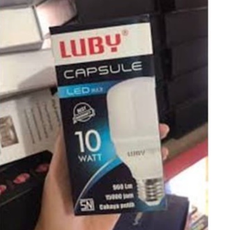 Lampu LED Luby Capsule 10 Watt Cahaya Putih Dan Terang