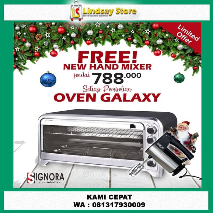 New SIGNORA OVEN GALAXY 75 lt READY STOCK - SABTU MINGGU SIAP KIRIM