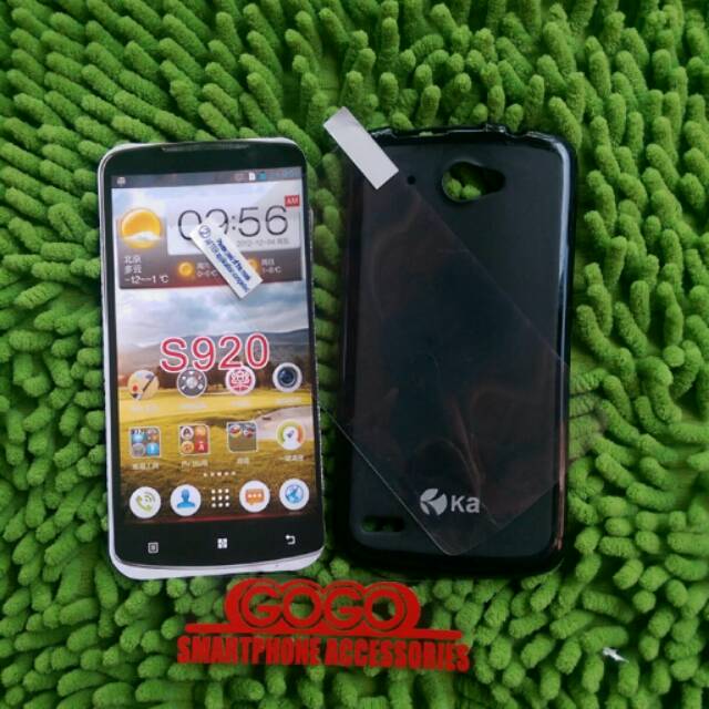 Soft Case Silikon Casing Lenovo S920 Bonus Anti Gores