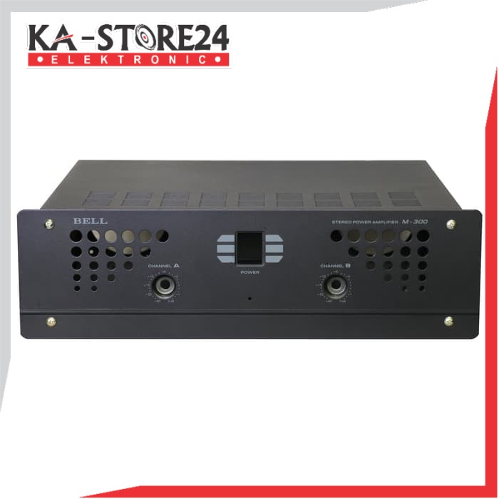 BOX BELL M300 - Box Power Amplifier -  Crossover - Equalizer - Mixer dll