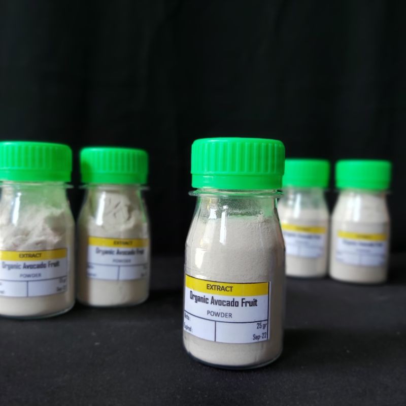 

Organic Avocado Fruit Extract Powder 25 g/Food Grade/Halal ekstrak alpukat bubuk
