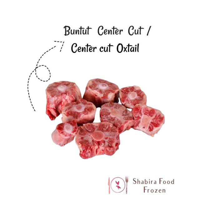 

Buntut Sapi Center Cut / Center Cut Oxtail @ 500 gr