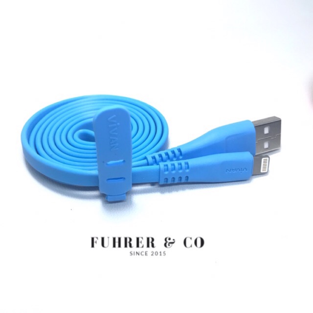 Kabel Data Usb Iphone 5 6 6S Plus 6 Plus Vivan Original