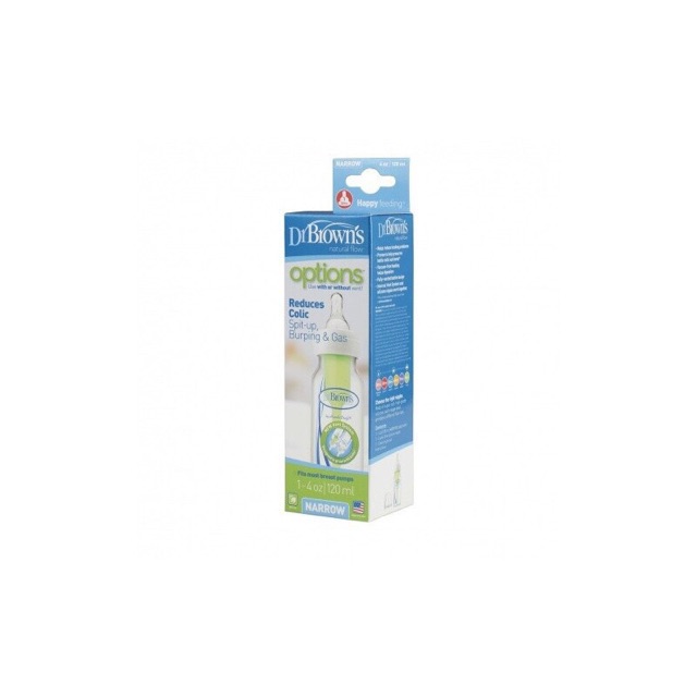 Dr Brown's 60ml / 120ml / 250ml PP Option Narrow Bottle -  Dr Brown DrBrown