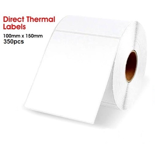 

(MURAH) Label Barcode 100 X 150 mm Kertas Sticker Direct Thermal 100x150 350pc