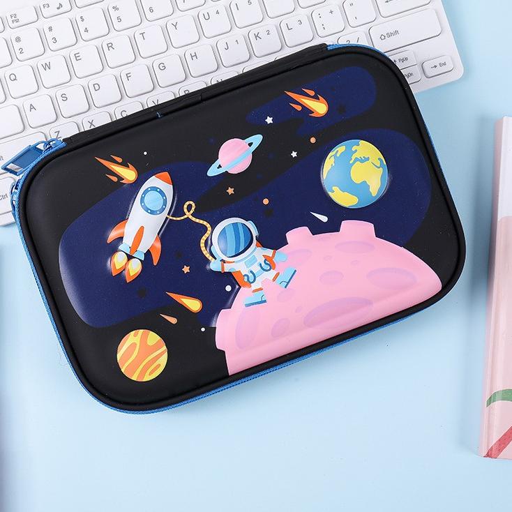 

Tempat pensil dinosaurus astronot kotak pensil anak laki laki 3D timbul kado ultah anak !!