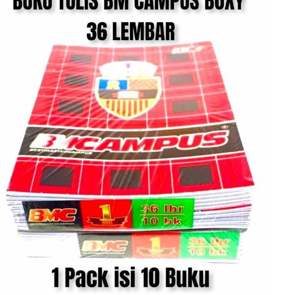 

[VnT⭐ Buku Tulis BM CAMPUS Boxy 36 Lembar ( 10 Buku ) produck terbaik