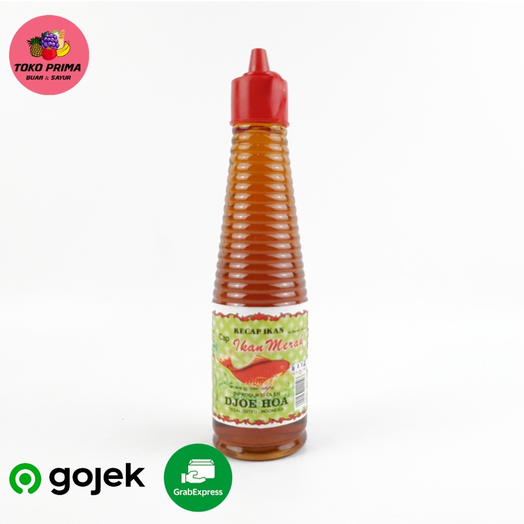 

KECAP IKAN DJOE HOA CAP IKAN MERAH (@140 ml)