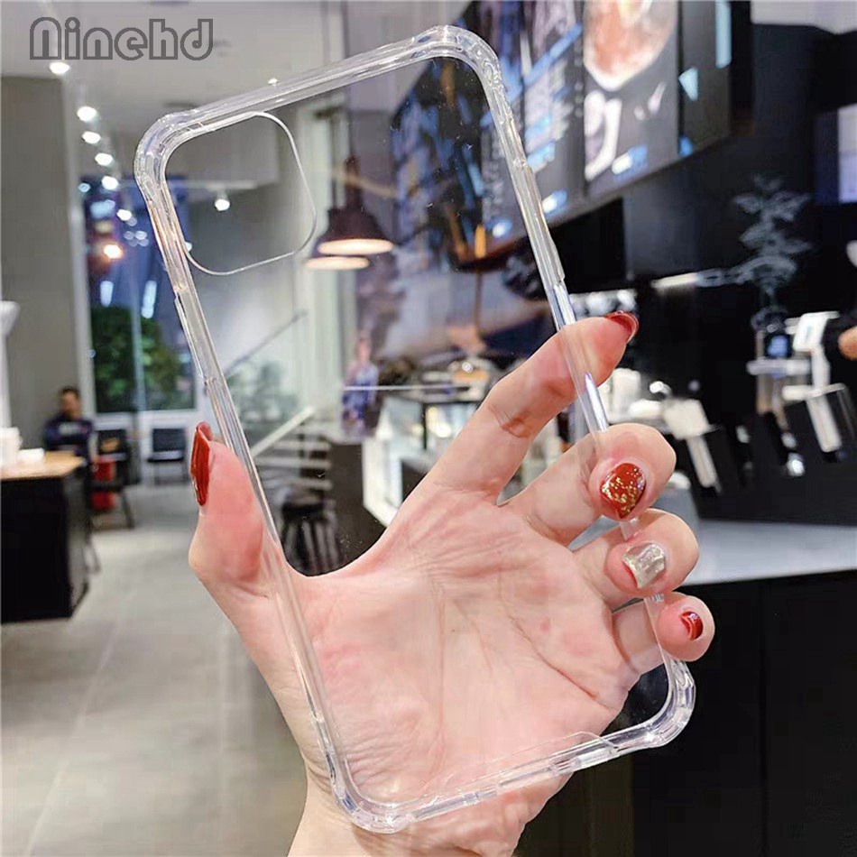 Clear Soft Casing Huawei Nova 7i 7 5 Pro 5T 7Se 6Se 4e 4 3i 3e 3 Soft Case Bahan Silikon Transparan Untuk