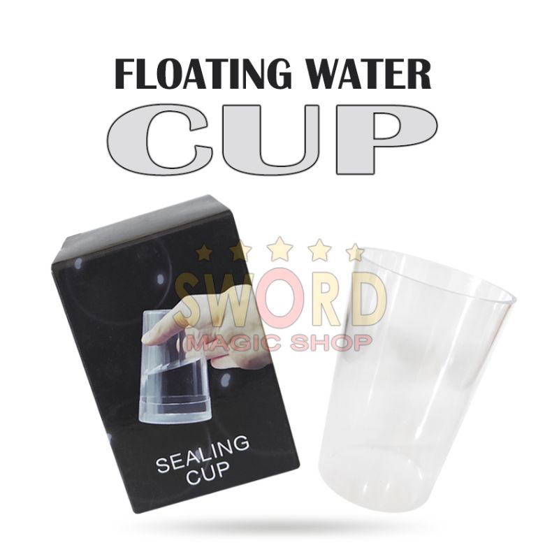 Sulap Floating Water Cup - Sulap Air tidak Tumpah - Sulap Gelas - Toko Sulap - Sword Magic Shop