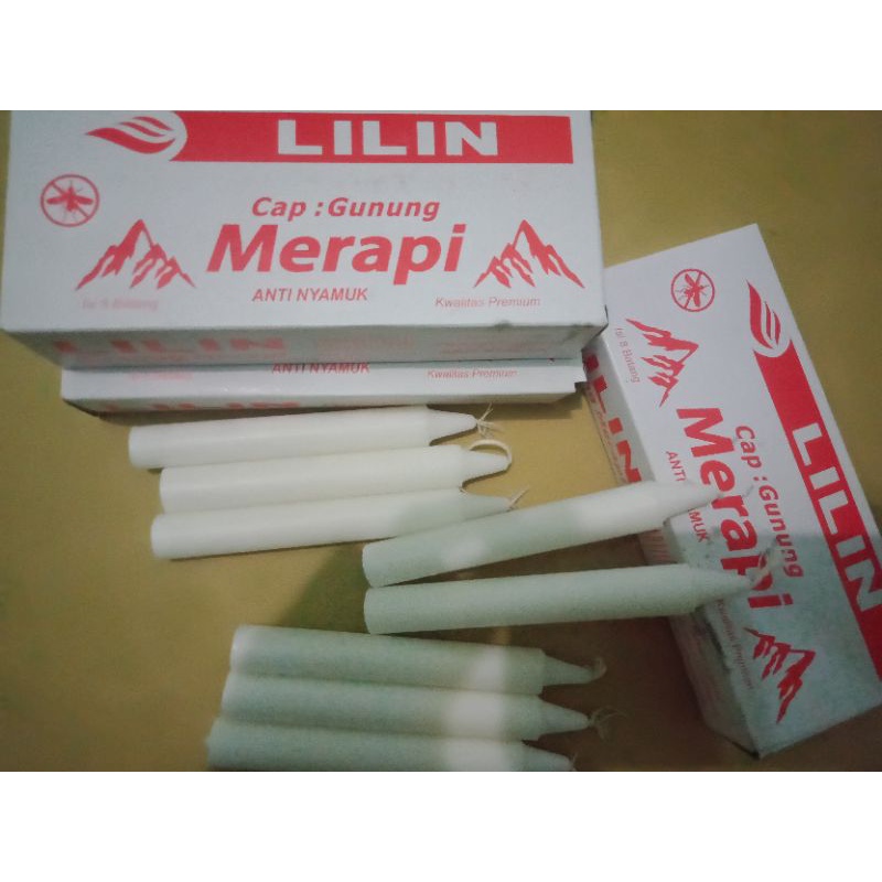 Lilin Cap Gunung Merapi isi 8pcs