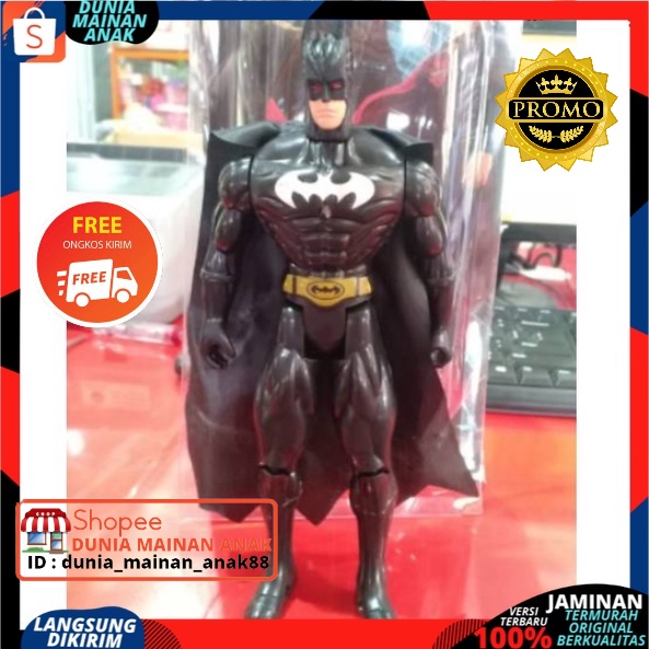 ROBOT B4TM4N Nyala Lampu Mainan Anak Laki Laki Action Figure Karakter SUPERHERO