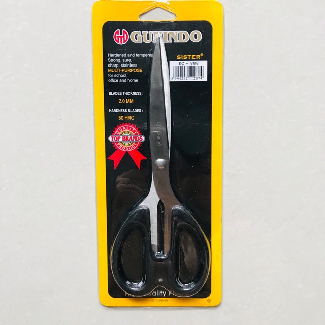 

Gunting Kertas Besar Stainless steel Gunting Besar Gunting Gunindo 888
