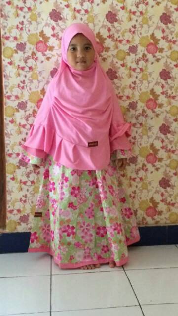 Gamis anak katun jepang