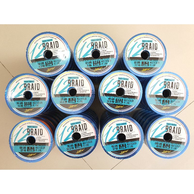 PE HARROW X12 100m (multi)