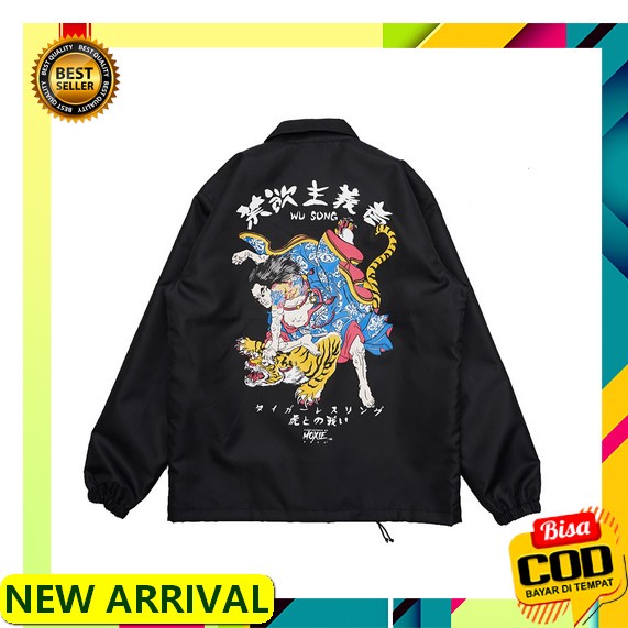 Jaket Pria Promo Sale Parasut  Windrunner Kombinasi Hitam Merah Mxxl Jacket New Arrival Terbaru Pria