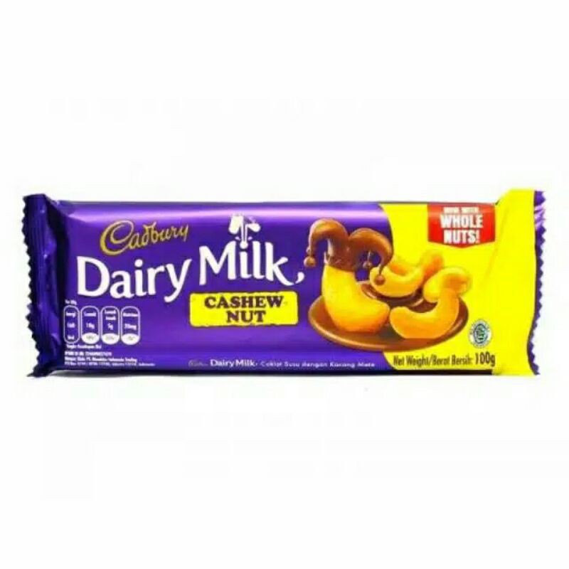 

Cadbury dairy milk cashew nut 90 gram