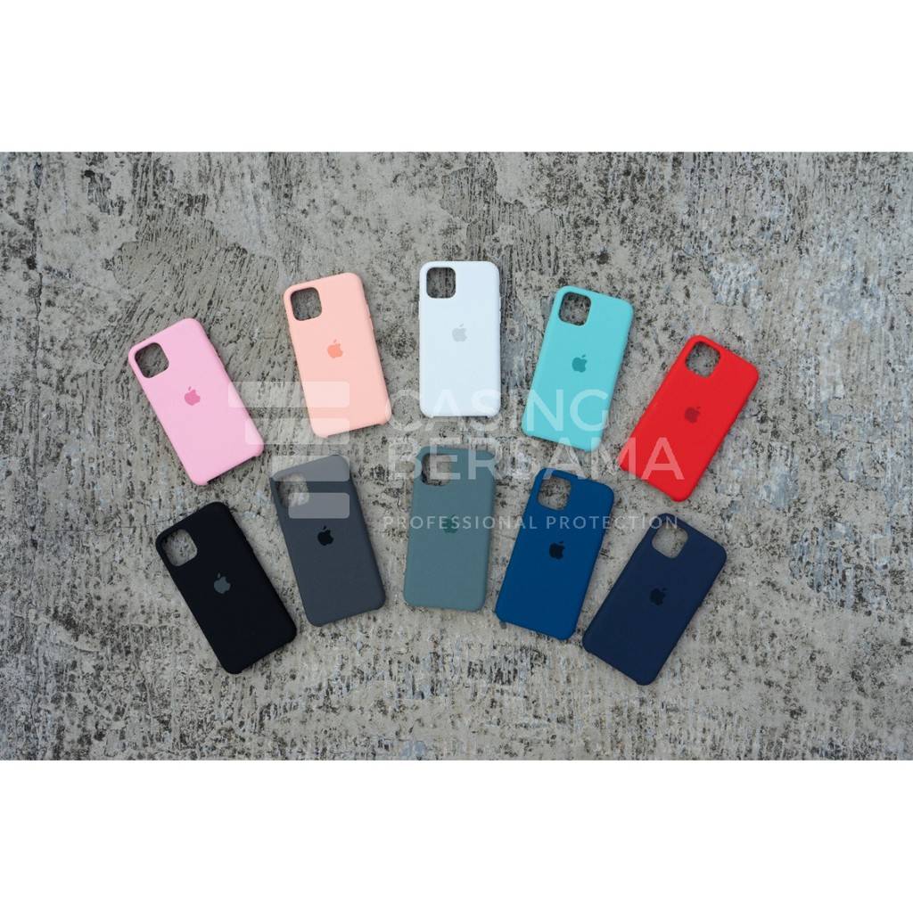 iPhone Silicone Soft Case Untuk Apple Premium Case 7 8 7+ 8+ X XR XSMAX 11 11PRO 11PROMAX