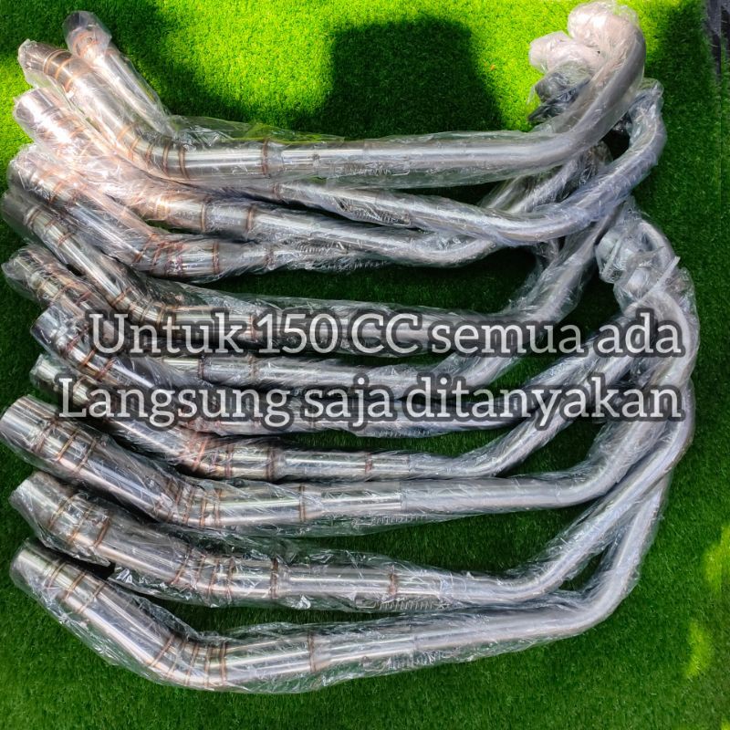 HEADER / LEHERAN KNALPOT SONIC R15 VIXION FU CBR150R CB150 GSX GTR MX KING NEW MEGAPRO TIGER VERZA-7