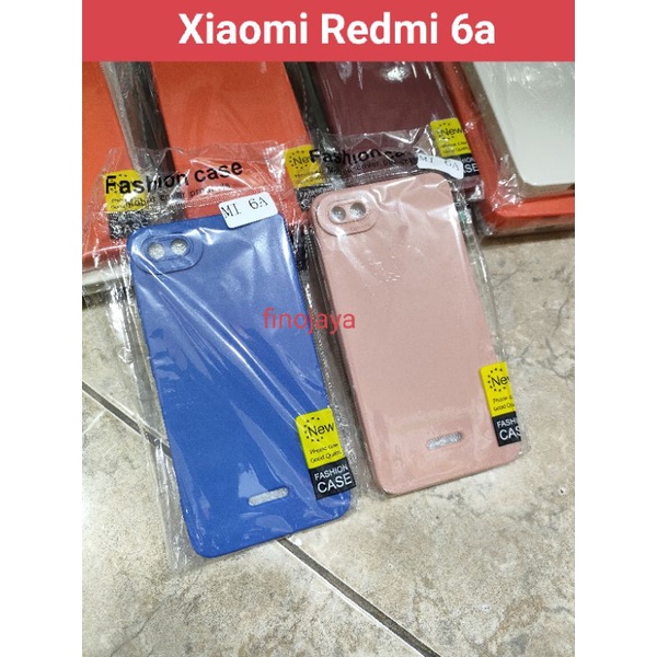 Softcase Xiaomi Redmi 6a Redmi 6A Silikon Casing Selicon Case Macaron Pelindung Pro Camera