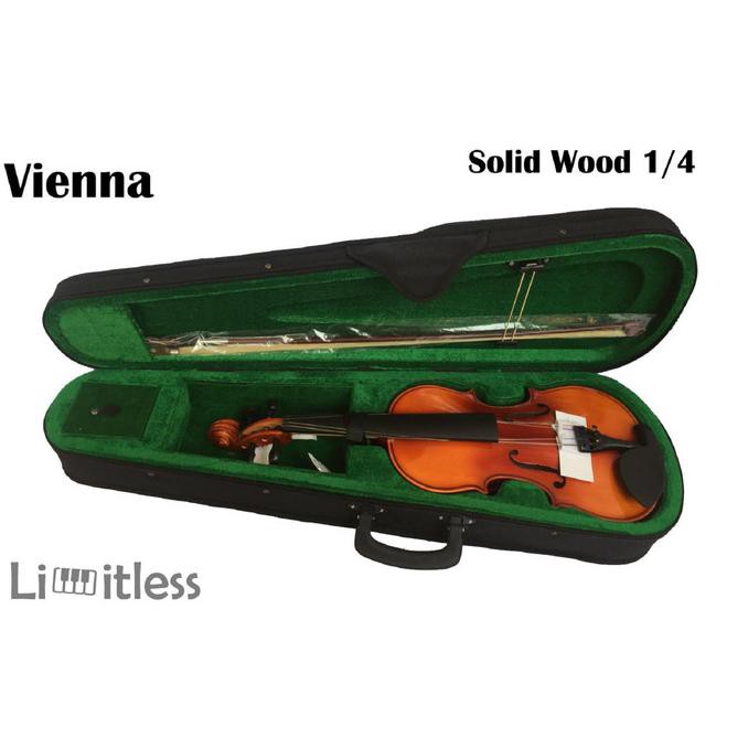 Biola Vienna 1/4 Violin Solid Wood Original