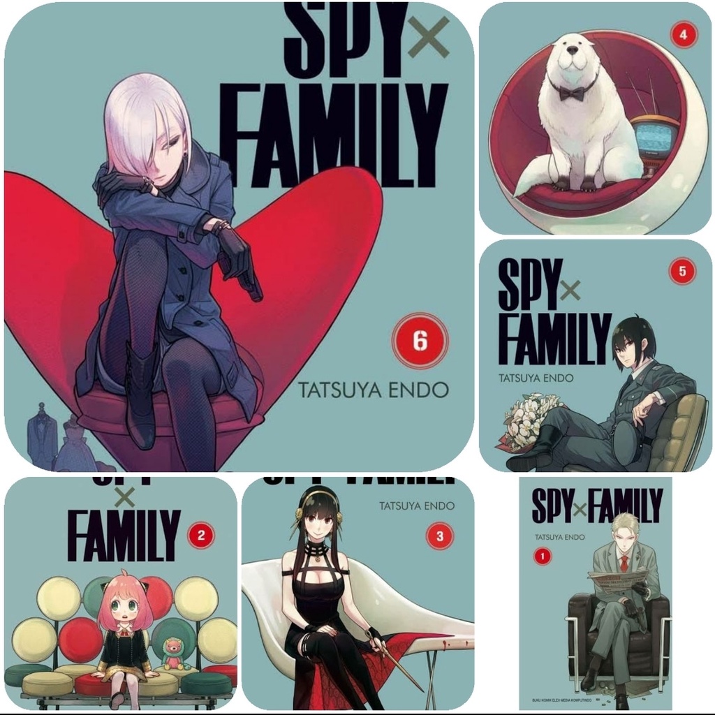 Jual KOMIK SERI : Spy x Family - Tatsuya Endō ( Ready Banyak Nomor