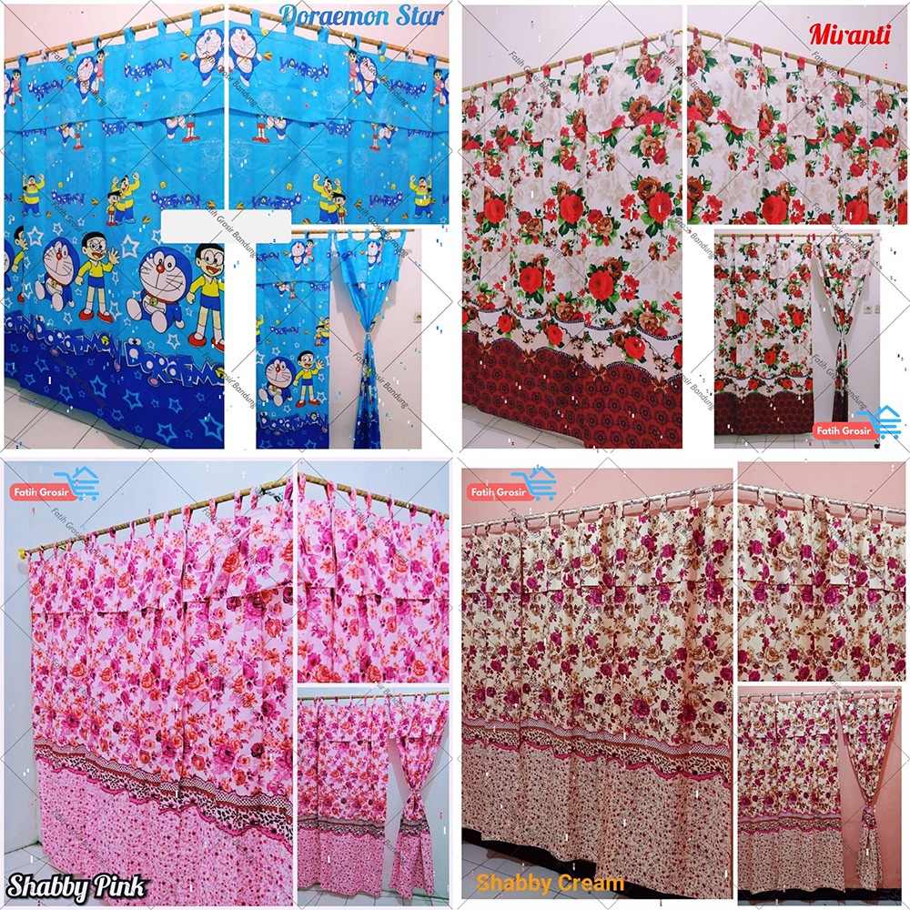 Korden Pintu Jendela Karakter Dan Motif Bunga Shabby Korden Pintu Jendela Karakter Dan Motif Bunga Shabby