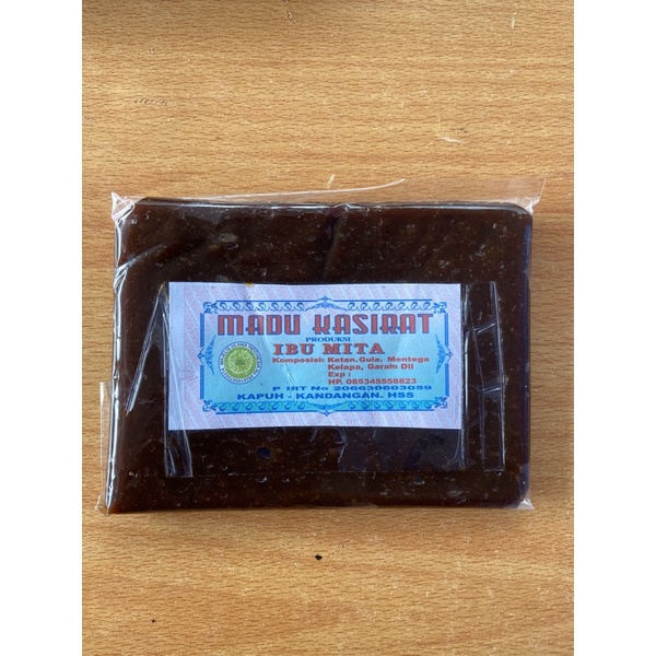 Dodol Asli Kandangan Produksi IBU MITA UKURAN BESAR 1/4KG ( MADU KASIRAT )