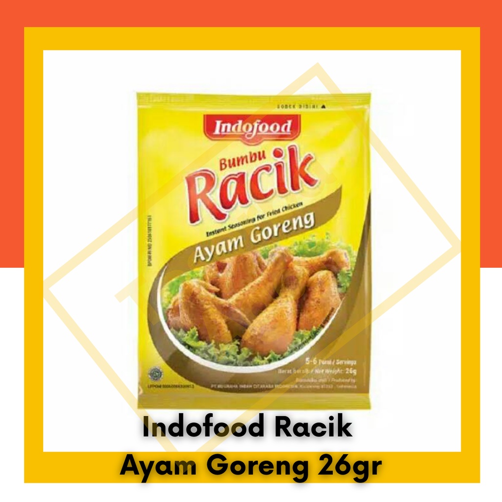 

Bumbu Racik Ayam Goreng Indofood 1 Sachet pcs Saset