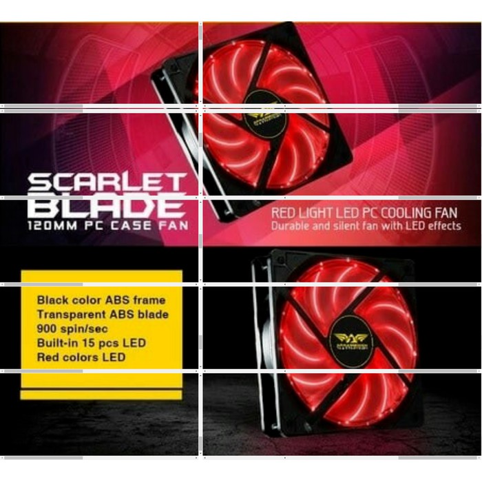 Fan Casing Azura/Scarlet Blade 12CM