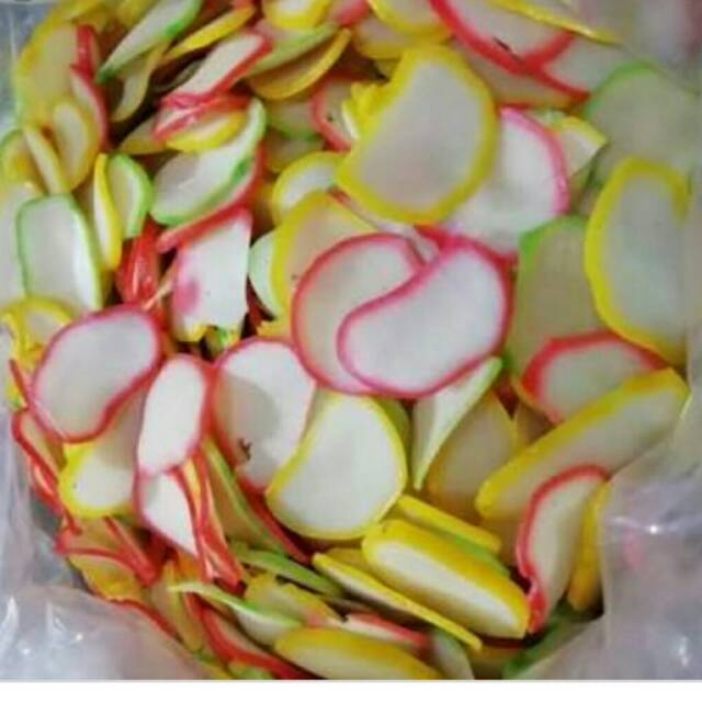 kerupuk bawang mentah 250g