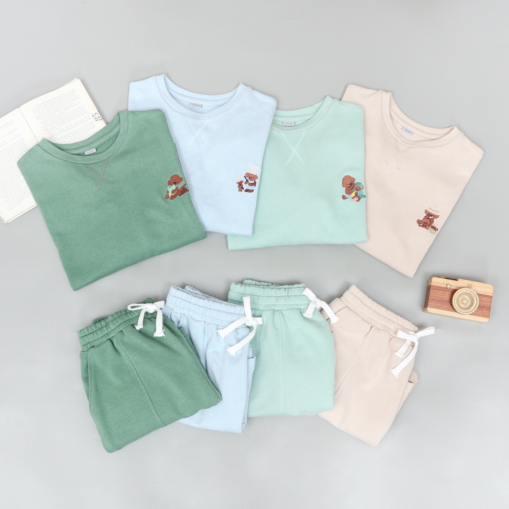 Mooi x Kellysco Oversized Set Setelan Wanita (MOM)-3